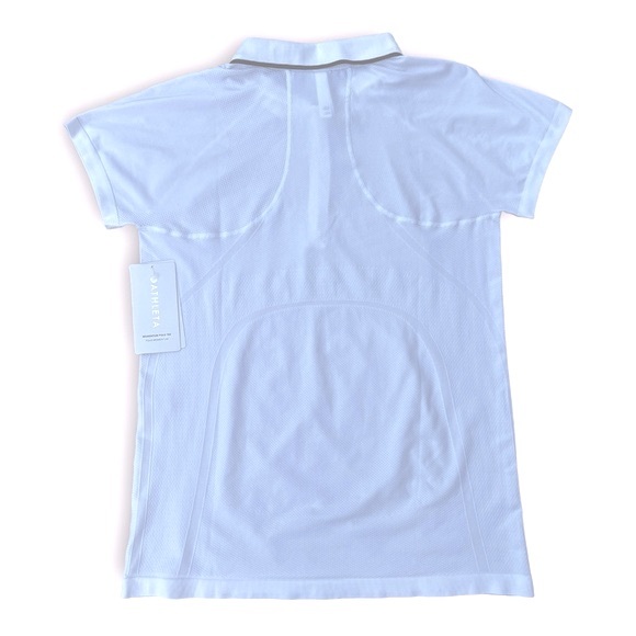 Athleta Momentum Seamless Polo Fitted Short Sleeve Tee *NWT* XL - Picture 6 of 16